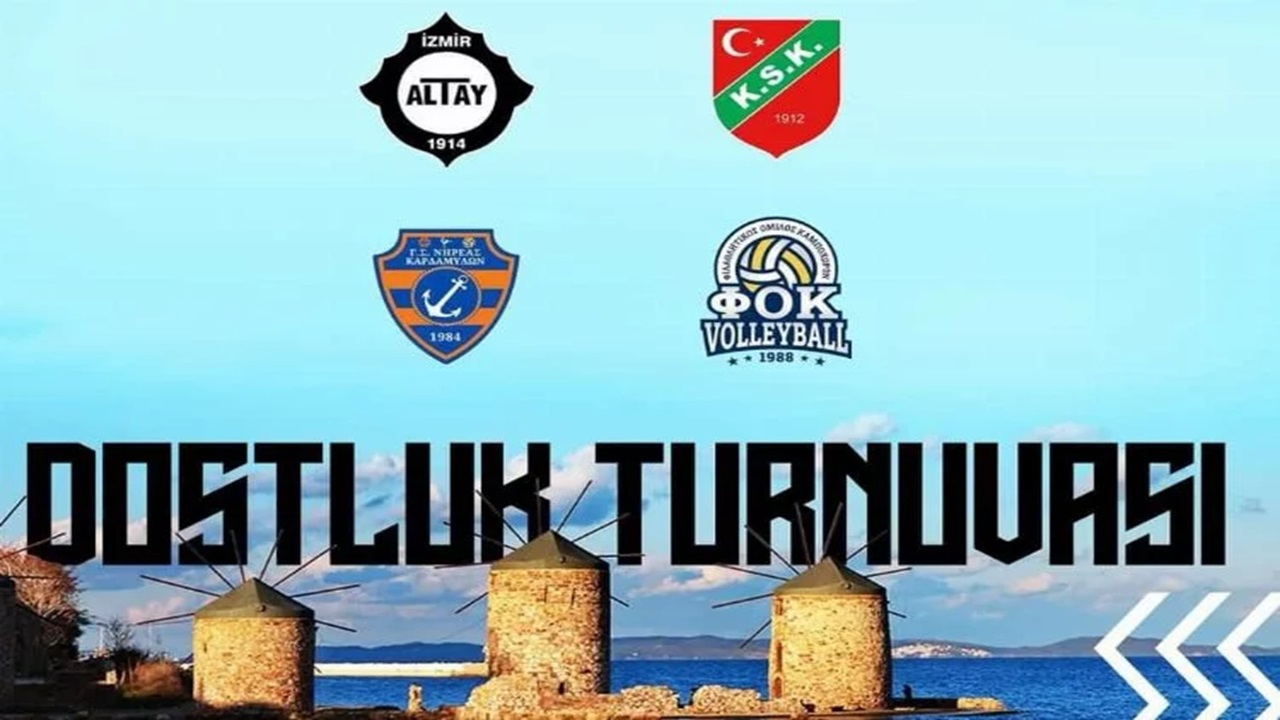 Sakız Adası Voleybol Turnuvası Başlıyor