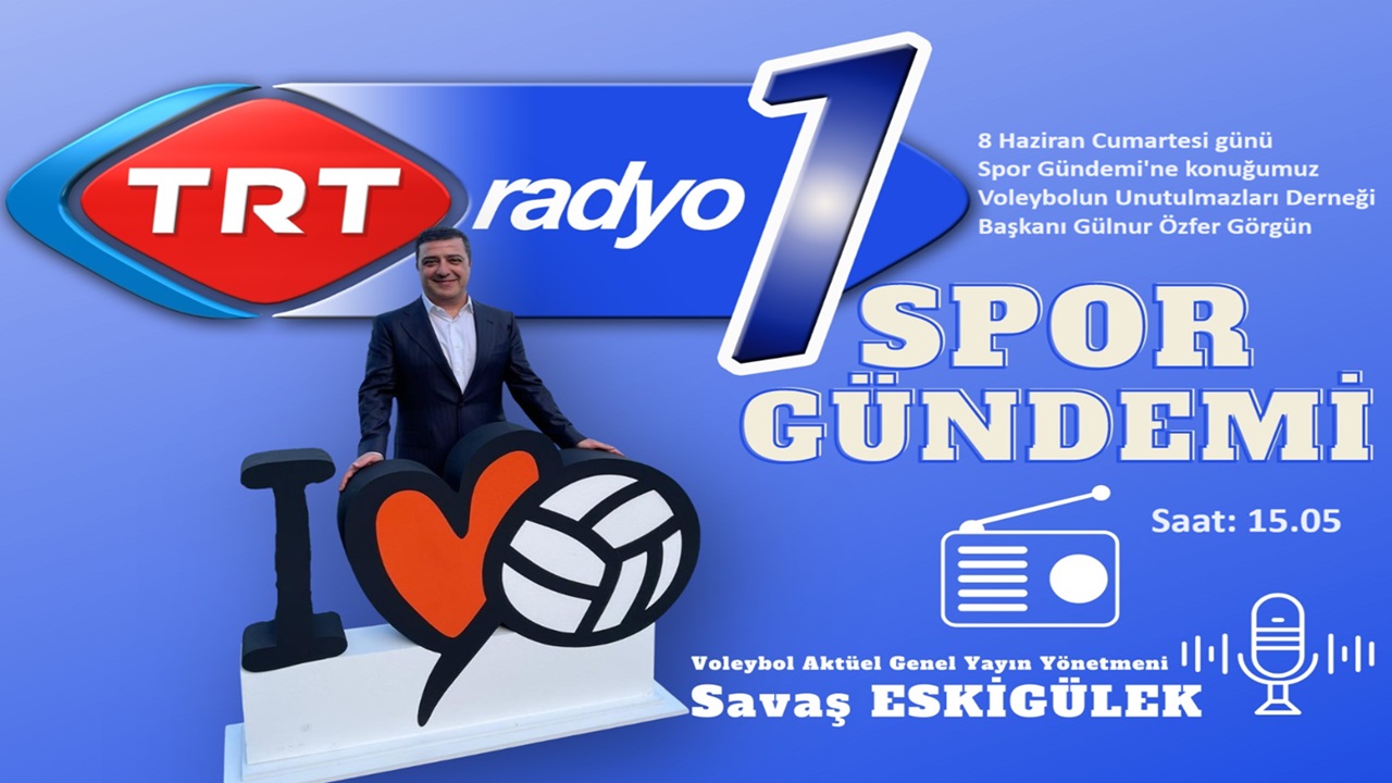 TRT Radyo1'de Spor Gündemi'nin Konuğu VUD Başkanı Gülnur Özfer Görgün
