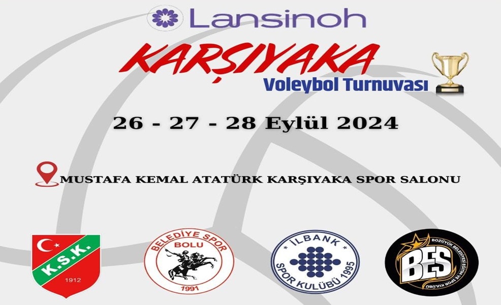 Karşıyaka Voleybol Turnuvası Başlıyor