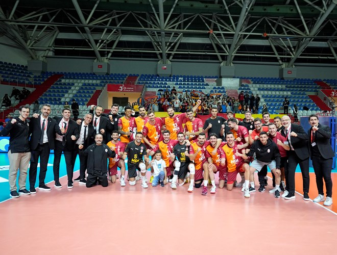 5'te 5 yapan Galatasaray HDI Sigorta Namağlup liderliğini sürdürdü