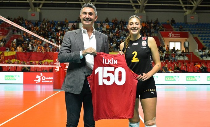 İlkin Aydın 150. kez sahada