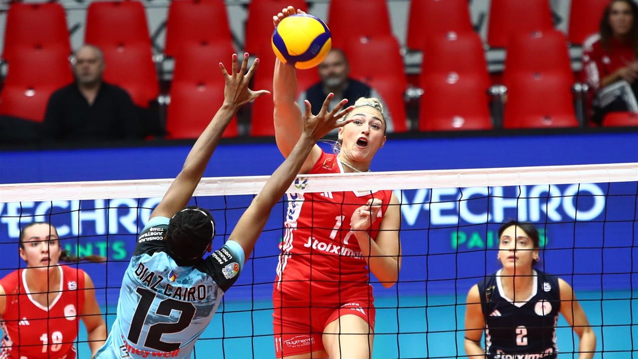 Kadınlar CEV Challenge Cup'ta 8'li final etabında 1 maç oynandı