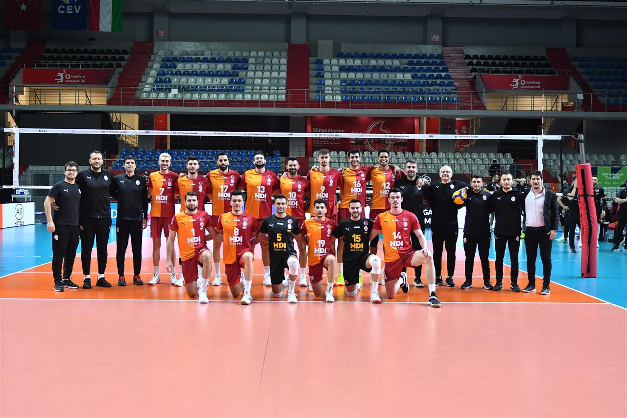 CEV Cup'ta Galatasaray - Ziraat Bankkart eşleşti