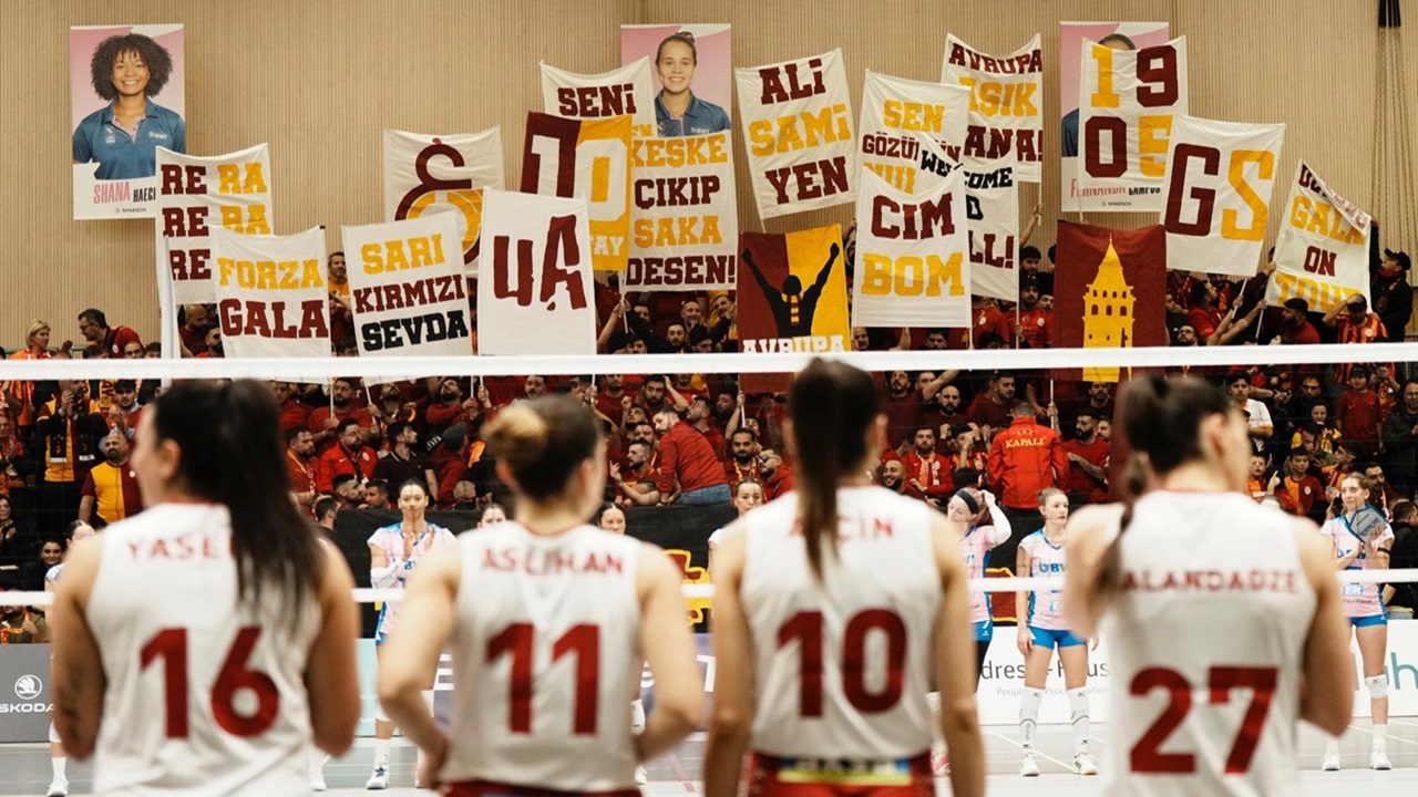 Galatasaray Daikin Pfeffingen'i ilk maçta 3-0 yendi