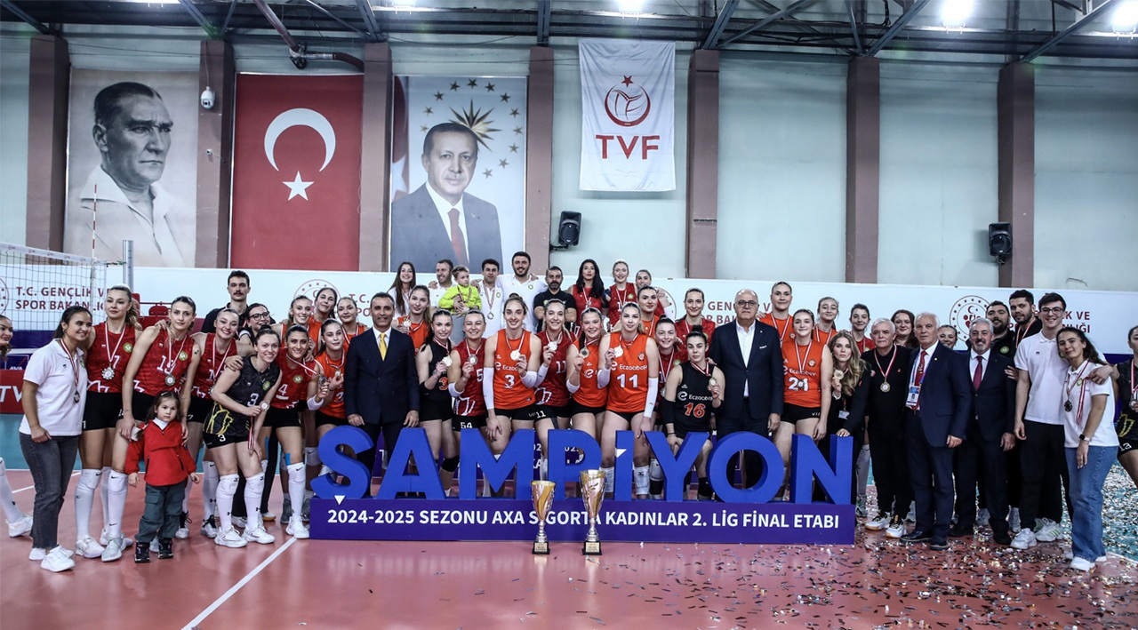 Eczacıbaşı, Manisa Büyükşehir Belediyesi, Afyon Belediye Yüntaş ve Altınordu 1.Lig'e Yükseldi