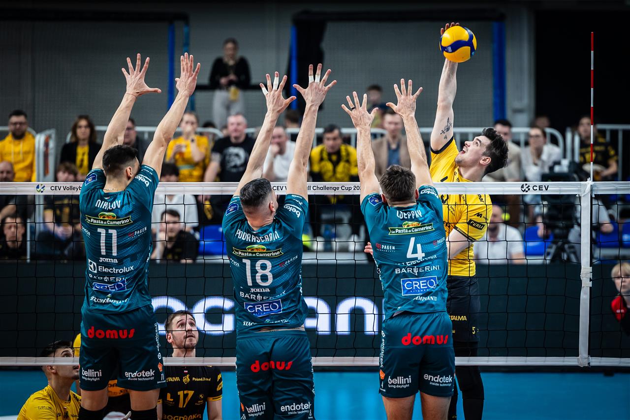 Erkekler CEV Challenge Cup Final ilk maçını Lublin kazandı