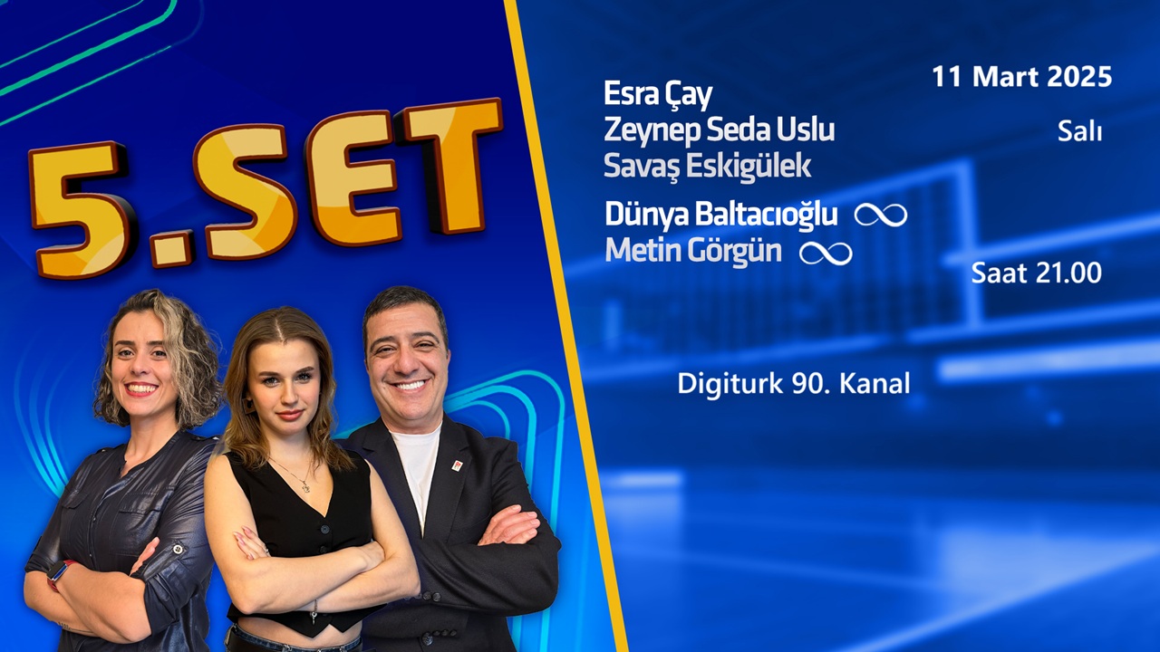 Voleybol Gündemi 5. Set'te konuşulacak