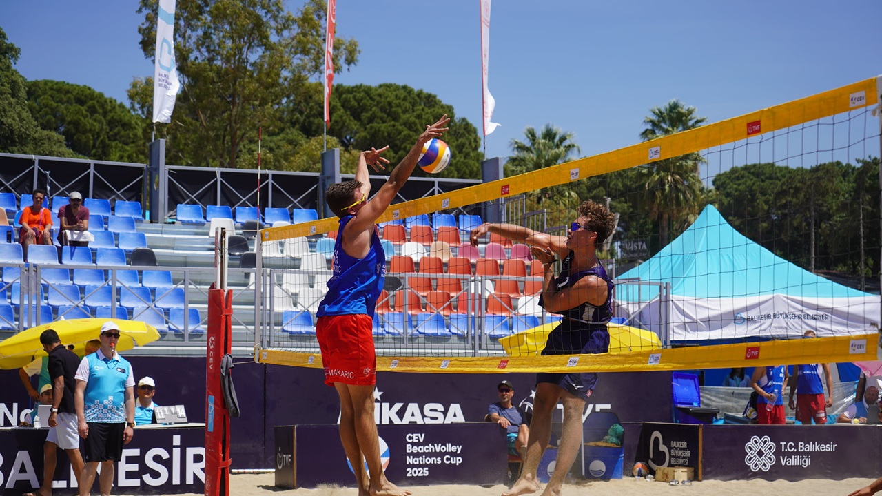 CEV Plaj Voleybolu Milletler Kupası’nın ilk ayağını Ören’de başladı CEV Plaj Voleybolu Milletler Kupası’nın ilk ayağını Ören’de başladı
