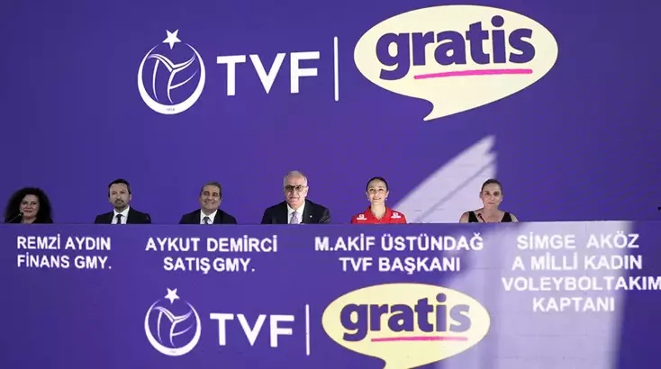 Sponsorluklar Rekortmeni TVF'nin yeni değer ortağı: Gratis