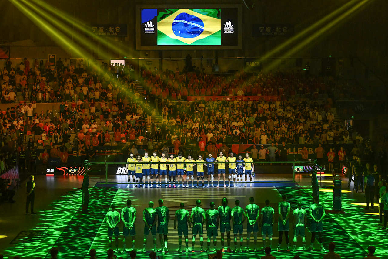 VNL 2025'de bronz madalya Slovenya'yı 3-1 yenen Brezilya'nın