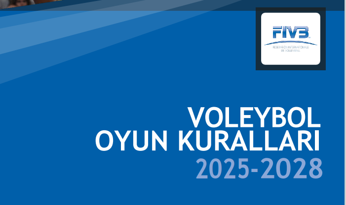 2025 Güncellenen Voleybol Oyun Kuralları sitemize eklenmiştir
