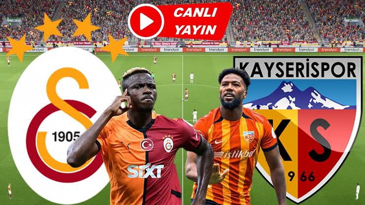 Galatasaray Kayseri'de gol şov yaptı