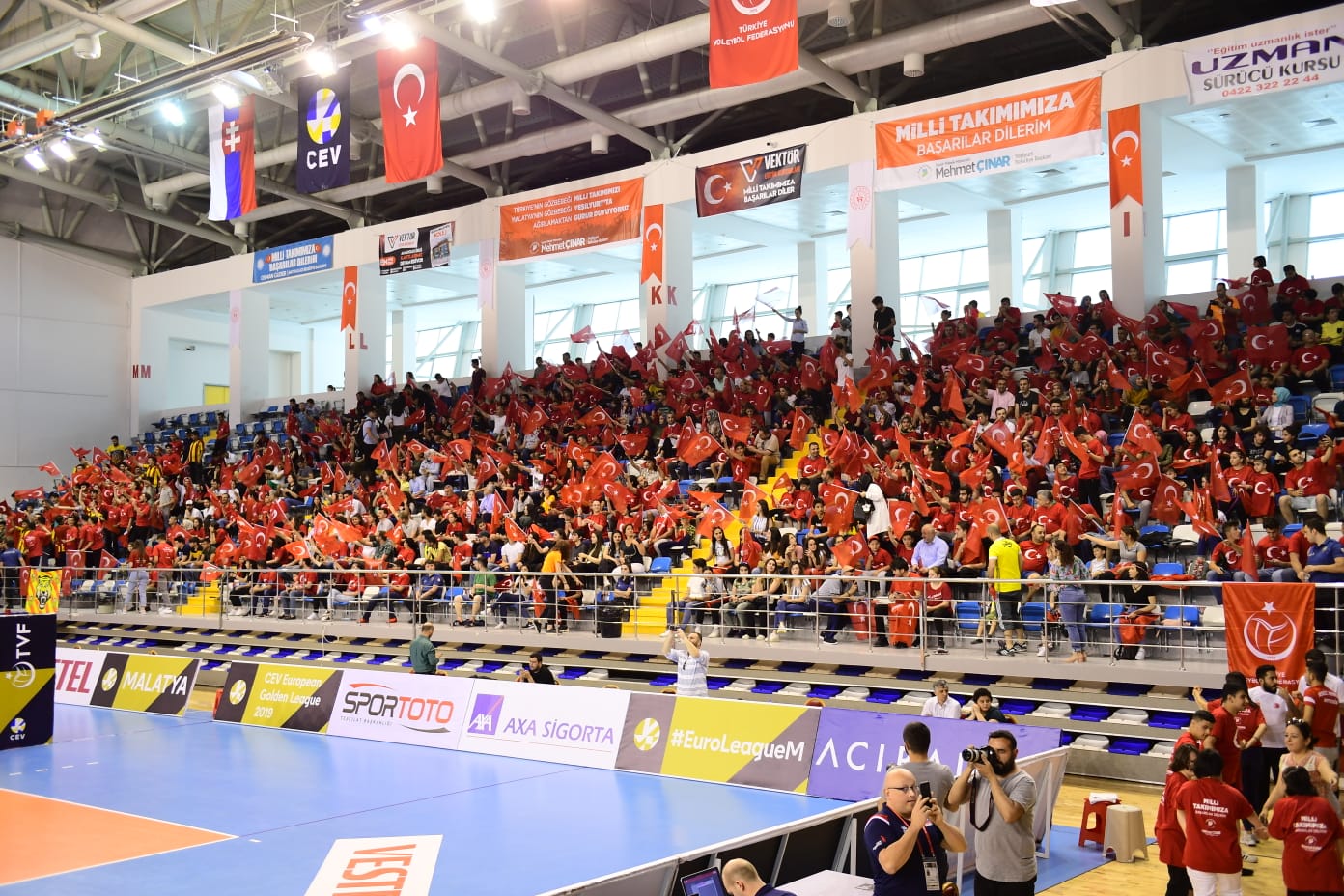 Malatya'da Milli Maç Heyecanı
