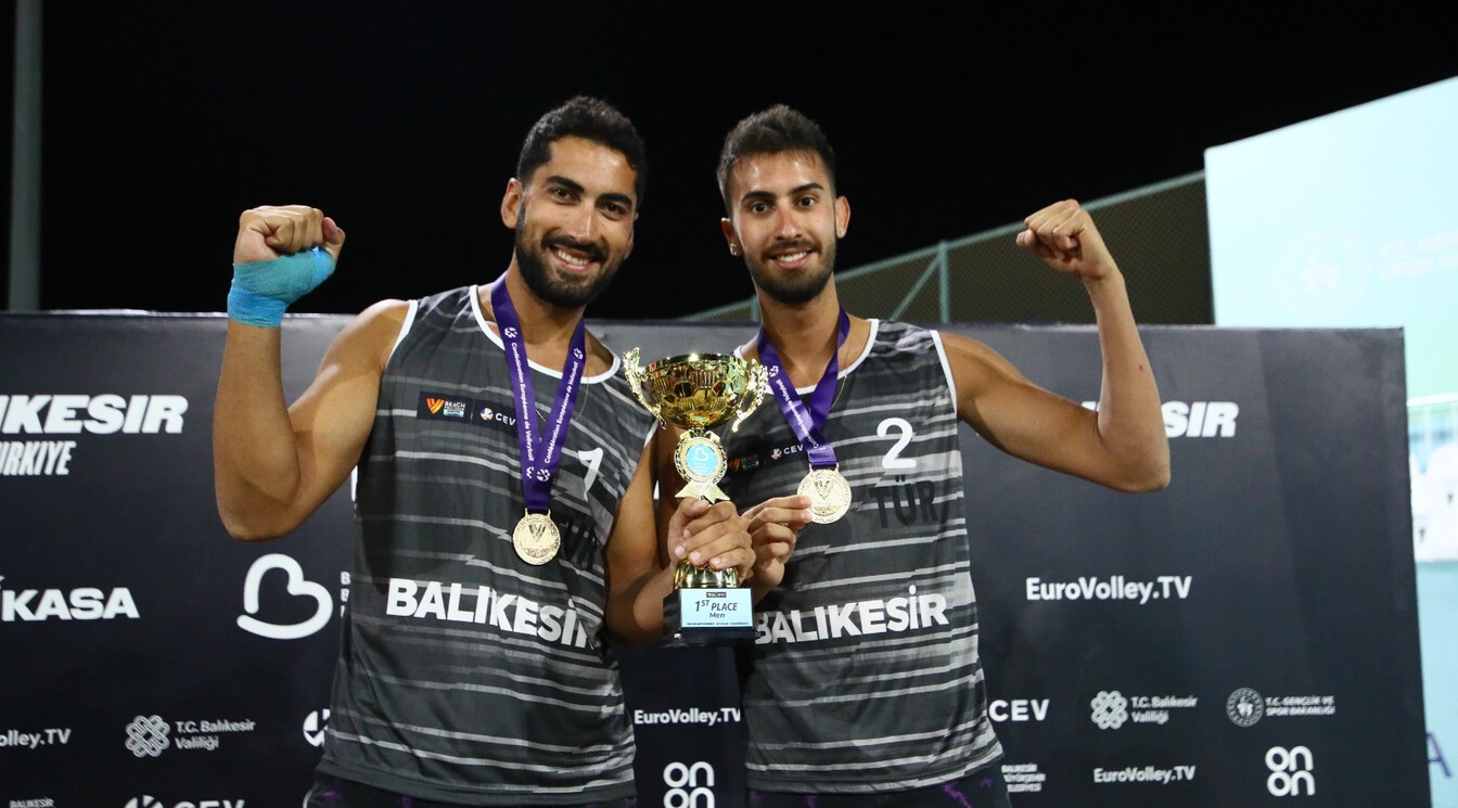 Türkiye İlk kez VW Beach Pro Tour Futures Şampiyonu oldu