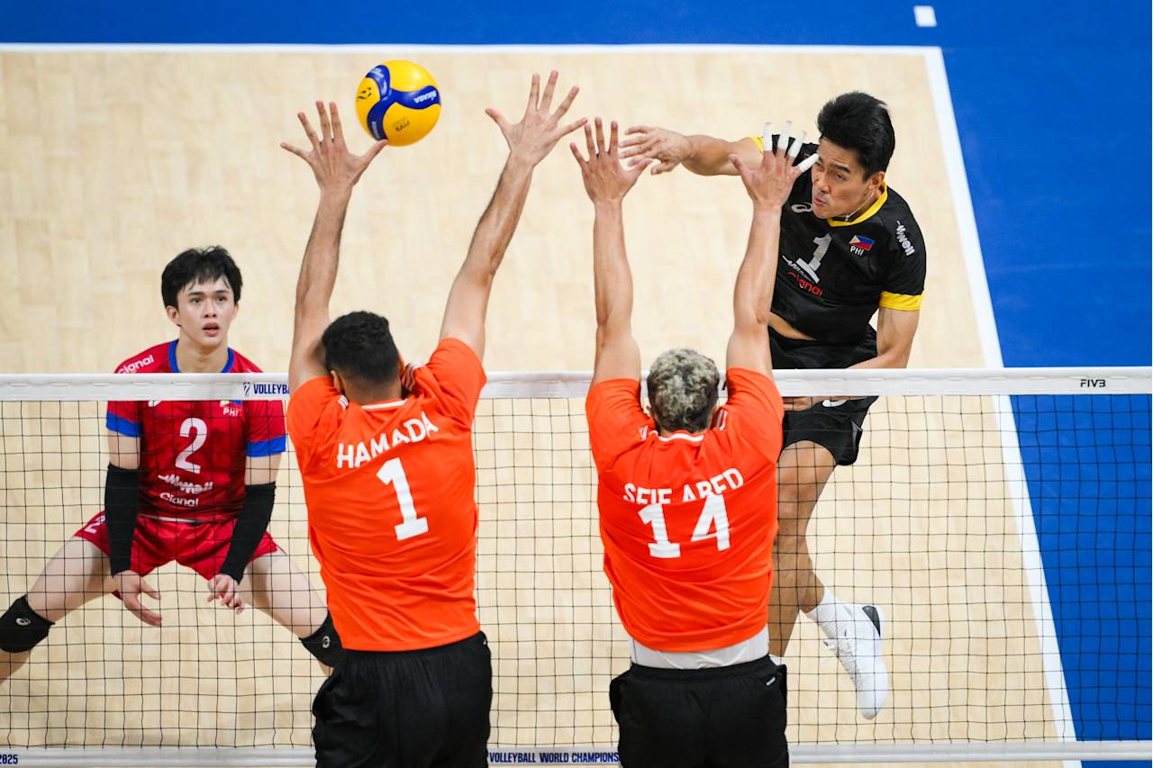 Filipinler Mısır voleybol,