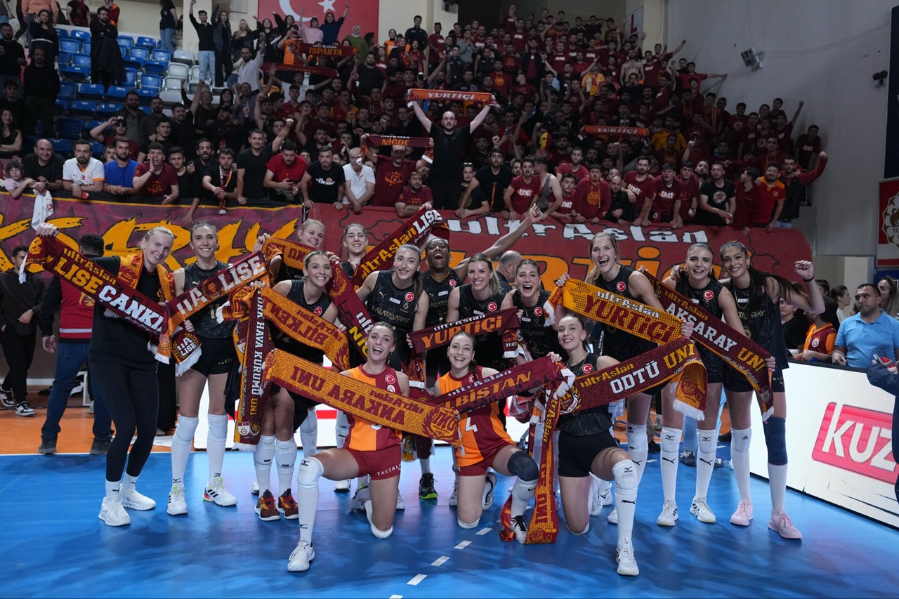 Galatasaray Daikin Kuzeyboru karşısında üstün oyunla galip geldi Galatasaray Daikin Kuzeyboru karşısında üstün oyunla galip geldi