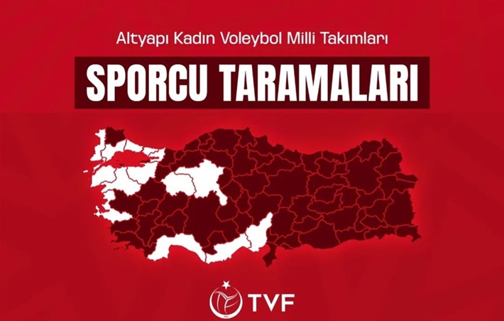 Kadın Altyapı Sporcu Taramaları Başlıyor