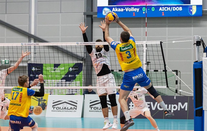 Erkekler CEV Cup'ta 16'lı Final Etabı ilk maçları tamamlandı
