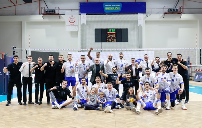 Gebze Belediyespor Halkbank'la Ankara'da karşılaşacak