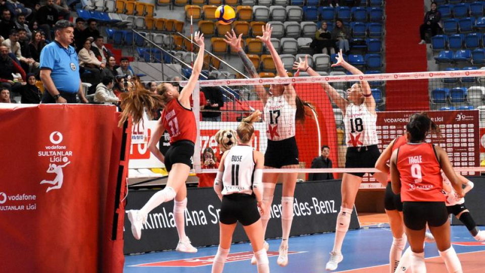 Sultanlar Ligi'nde Beşiktaş iki kez geriye düştüğü maçta Kuzeyboru'yu deplasmanda yendi