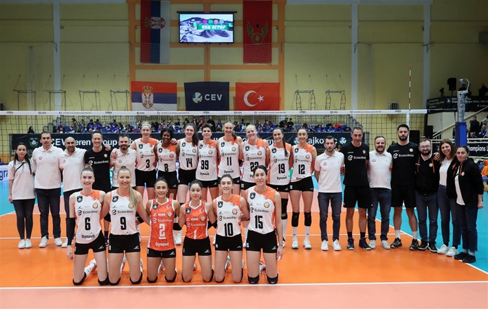 Eczacıbaşı Dynavit, OK Zeleznicar Lajkovac'ı 3-0'la geçti