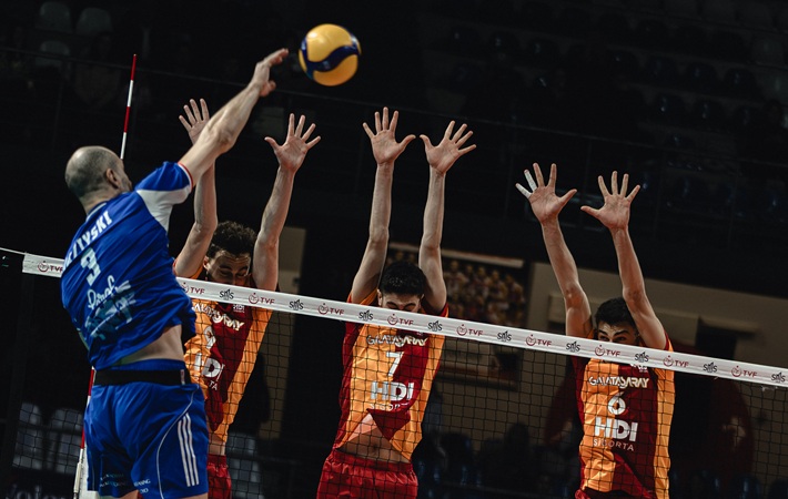 Galatasaray Halkbank'tan Şampiyonlar Ligi'nin rövanşını aldı
