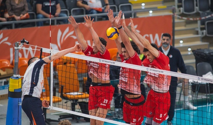 Erkekler CEV Cup Play Off maçları başladı