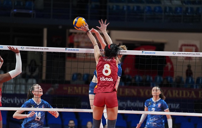 Galatasaray Daikin yarı finalde, rakibi Romen Voluntari