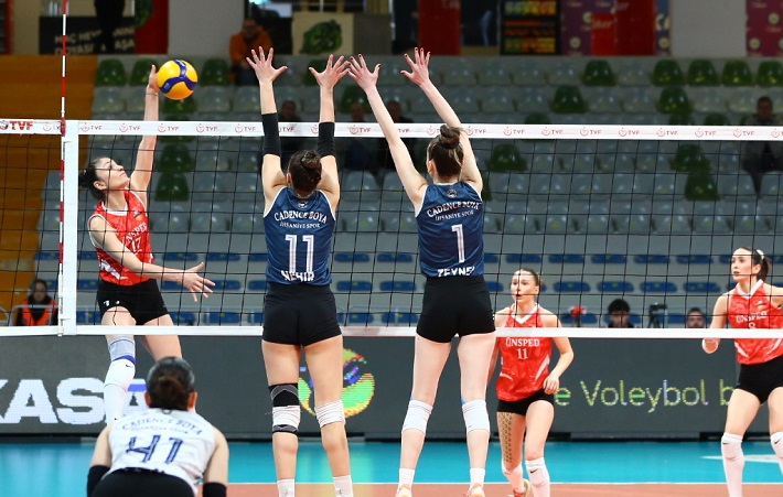 TVF Kadınlar 2.Ligi Yarı Final Etabında İkinci Gün Sona Erdi