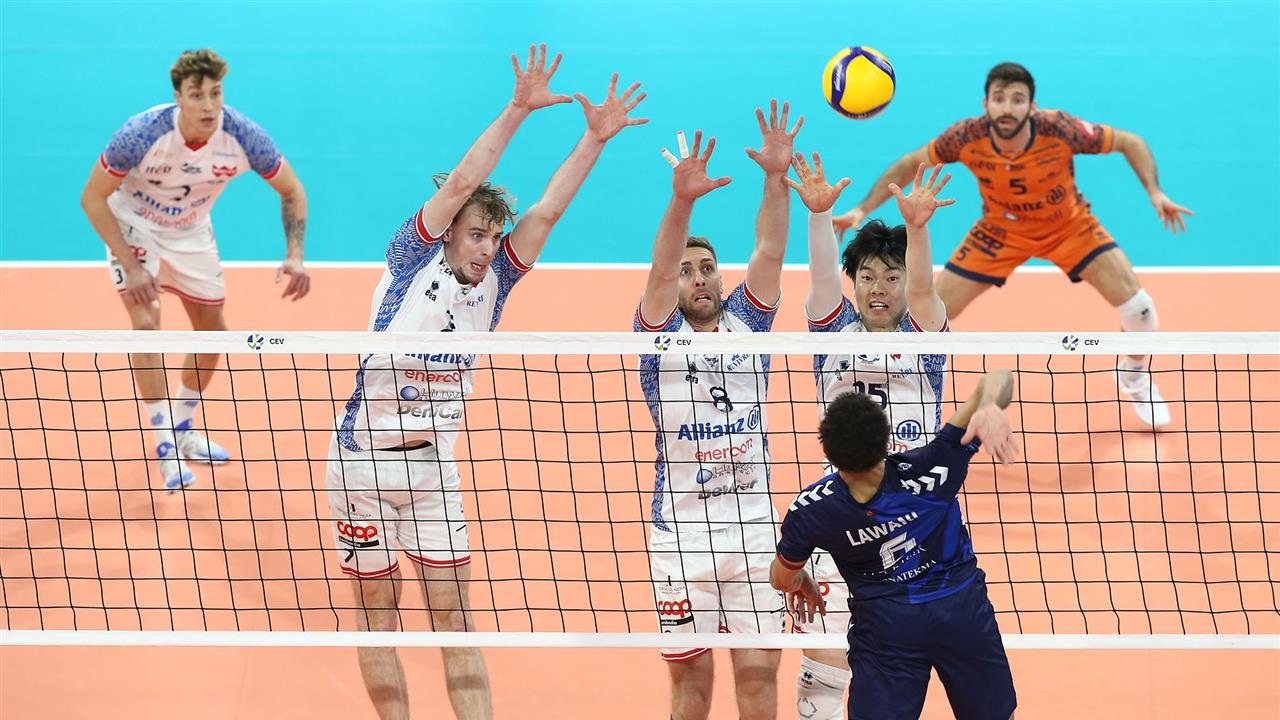 Altekma Allianz Milano'ya İzmir'de 3-1 yenildi ve Avrupa'ya Veda Etti