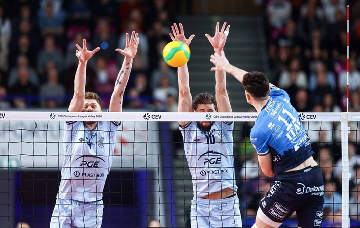 Erkekler CEV Şampiyonlar Ligi'nde Play Off Etabı başladı