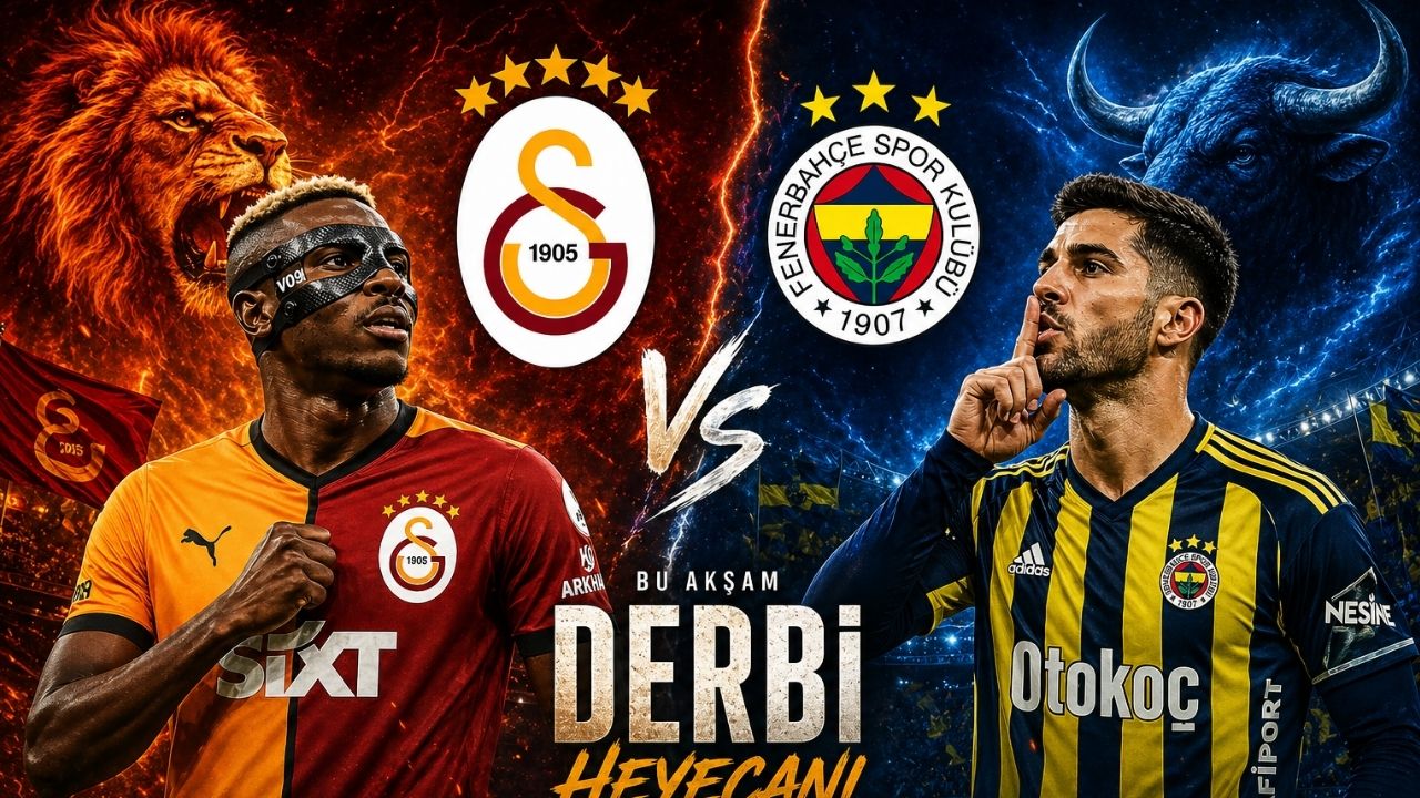 Galatasaray Fenerbahçe ilk 11 maç kadroları belli oldu!