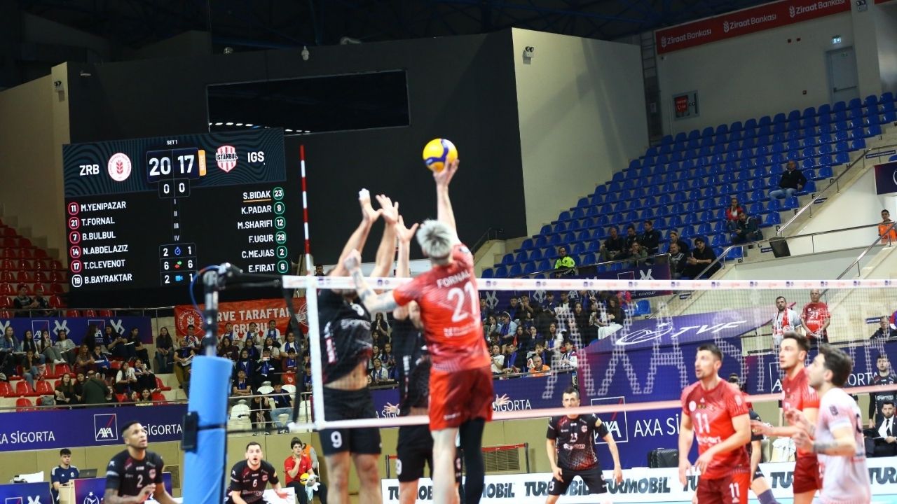 Ziraat Bankkart adını finale yazdırdı! Kupa Voley'de ilk bilet gitti