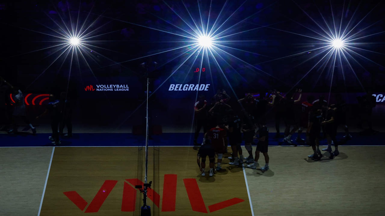 Erkekler VNL'de 11. maçlar oynandı