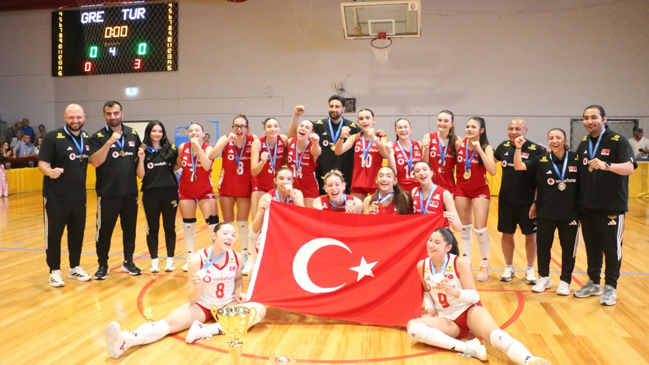 U16 Kadın Milli Takımımız Namağlup Balkan Şampiyonu Oldu