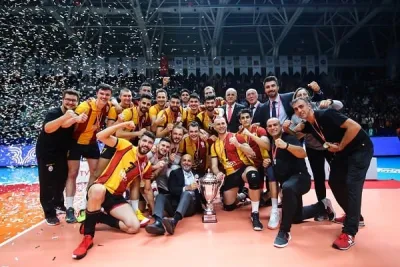 Galatasaray Voleybolda Tarih Yazdı
