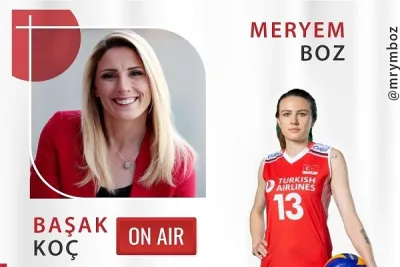 #EvdeKal, voleyboldan ayrı kalma diye: Başak Koç ON AIR