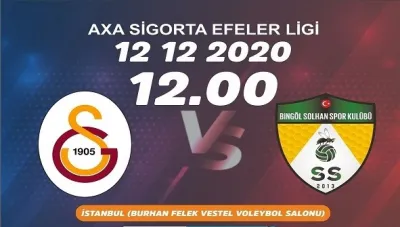 Galatasaray - Solhan Maçı Şifreli
