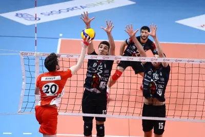 TVF Erkekler 1. Ligi 17. haftasında 9 maç oynandı