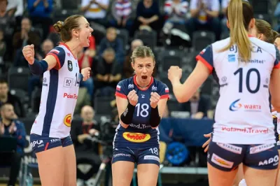 Kadınlar CEV Cup'ta ilk yarı finalist Grot Budowlani ŁÓDŹ