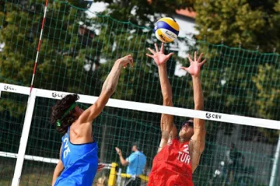 U20 Plaj Voleybolu Milli Takımımız ikinci tura yükseldi