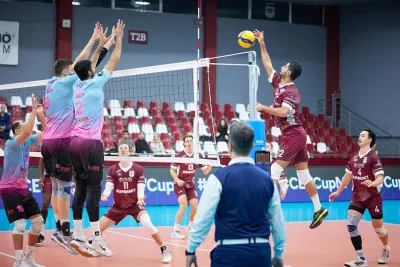 Erkekler CEV Cup’ta 16 final rövanş maçları başladı