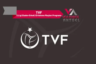 Türkiye Voleybol Federasyonu: 2. Lig Duyurusu