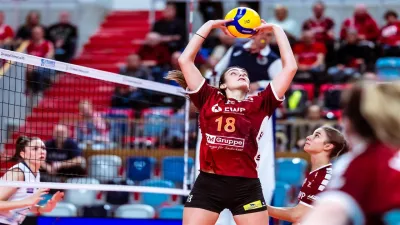 Kadınlar CEV Challenge Cup'ta 12 maç oynandı