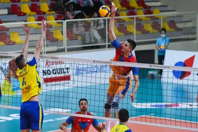 Erkekler CEV Cup'ta ilk yarı finalist belli oldu