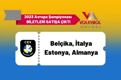 2023 Avrupa Şampiyonası Biletleri Satışa Çıktı