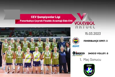 Harika Fenerbahçe, 33 Maç Sonra Imoco’ya Yenilgiyi Hatırlattı