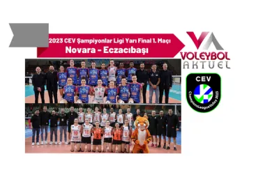 Eczacıbaşı, Şampiyonlar Ligi Yarı Final'inde Novara ile Karşılaşacak