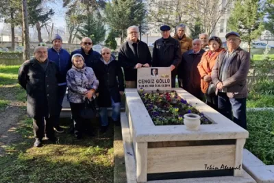 Cengiz Göllü ölümünün 9.yılında kabri başında anıldı