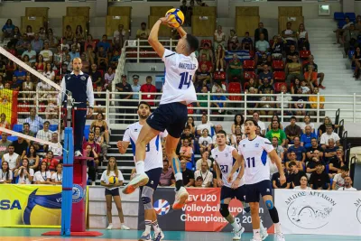 U20 Avrupa Voleybol Şampiyonası'nda heyecan sürüyor